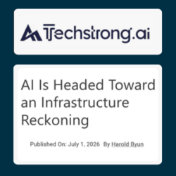 Techstrong.ai AI is Headed Toward an Infrastructure Reckoning