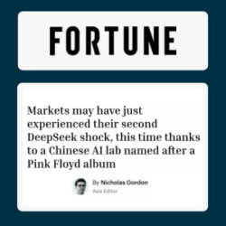 Fortune Markets may have just experienced their second DeepSeek shock, this time thanks to a Chinese AI lab named after a Pink Floyd album